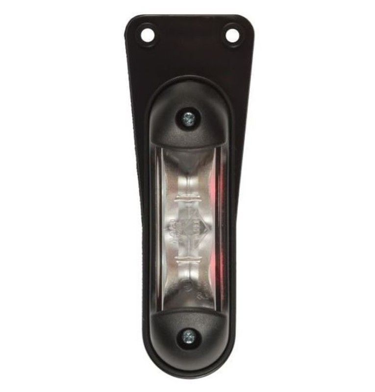 Luz gálibo LED blanco/rojo con soporte LD2165 - Horpol