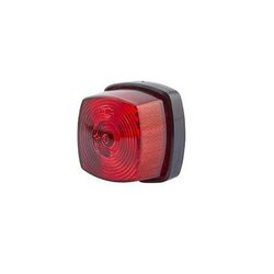 Luz trasera - Halógena - 12/24V - montaje exterior - Color de tulipa: rojo - Atrás izquierda/Atrás derecha/izquierda/derecha 2SA 003 057-021 HELLA