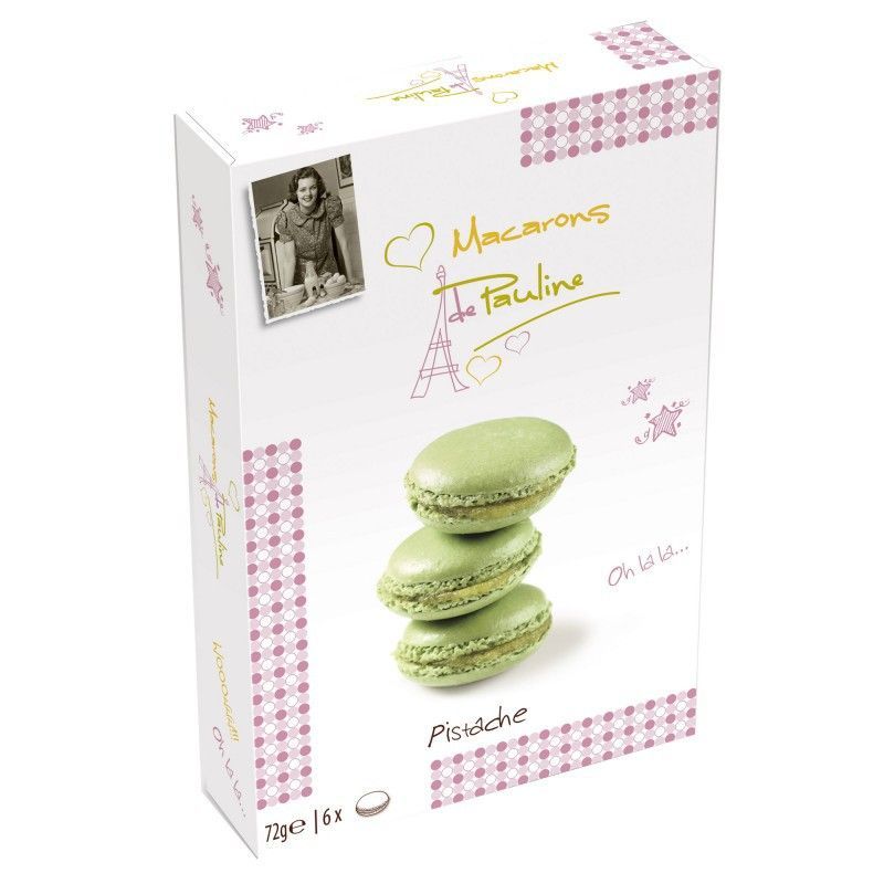 Macarons de pauline pistacho 72 grs