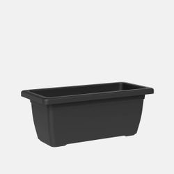 Maceta Rectangular Tikal color Antracita
