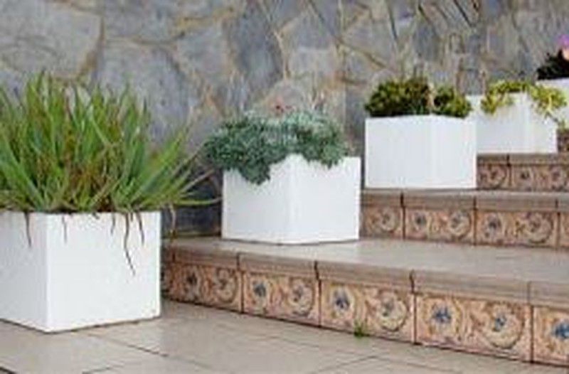 Macetero Cubo hormigon 60x60x60