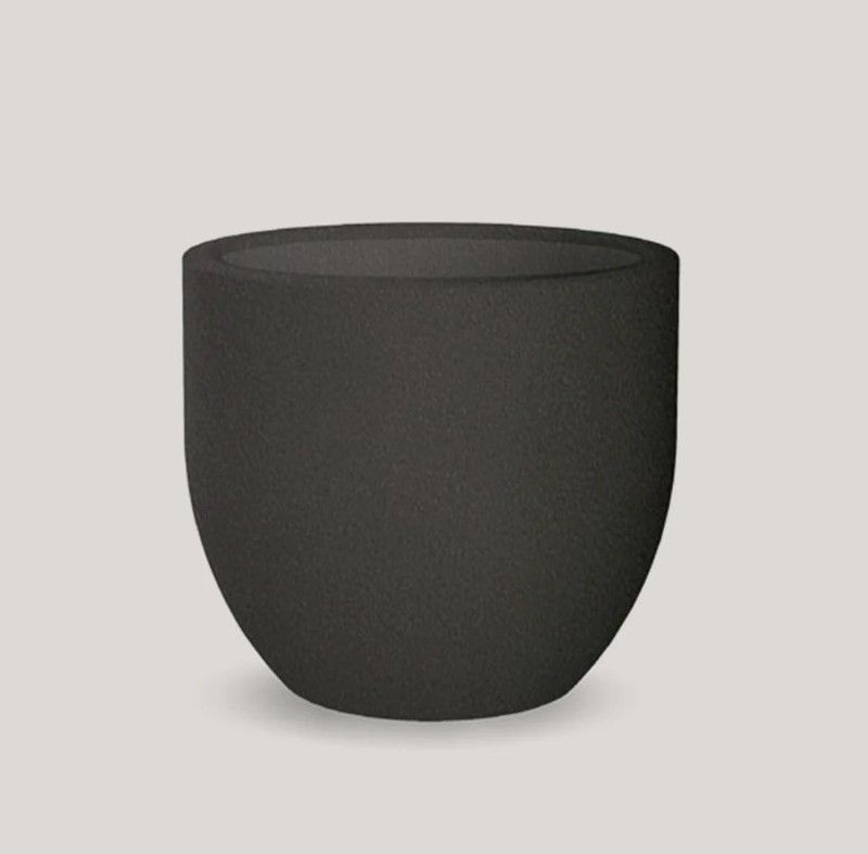 Macetero redondo Azalea 40cm color Antracita New Garden