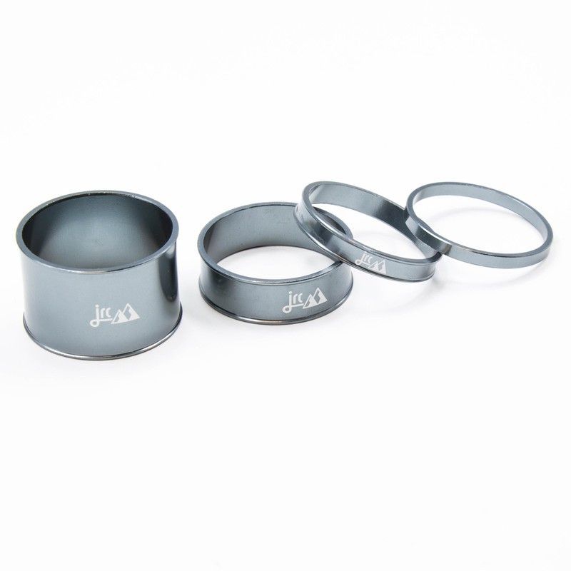 Machined Anodised Headset Spacers Gunmetal