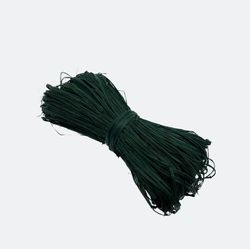 Madeja de rafia 50 gr Verde oscuro