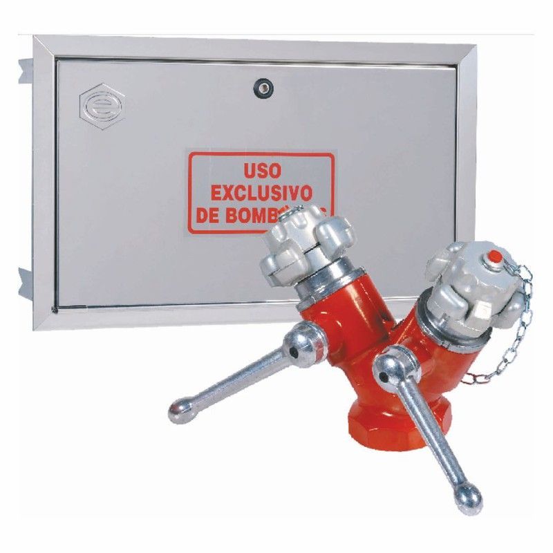 Maerco de empotramiento IPF columna seca acero inoxidable con bifurcación.