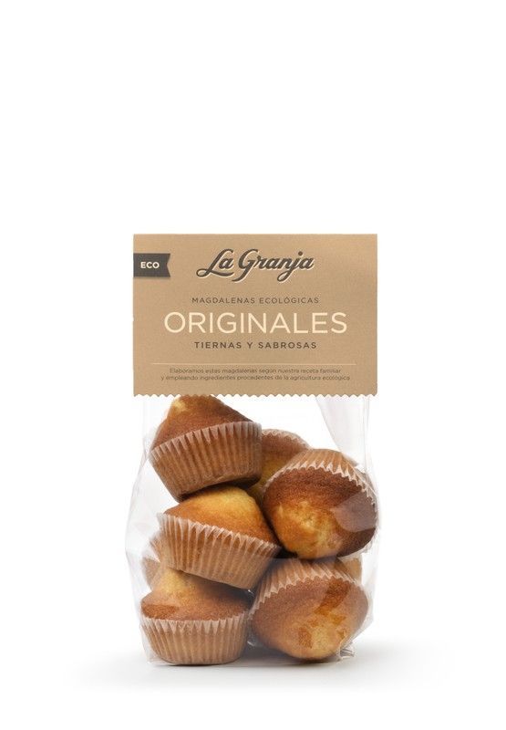 Magdalenas ecológicas originales 220g la granja