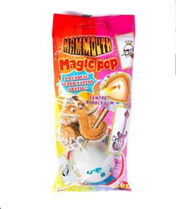 Magic Pop Bolazos Palo Mamut  (18 unidades). Caramelo con palo Mamut. Chicle en su interior