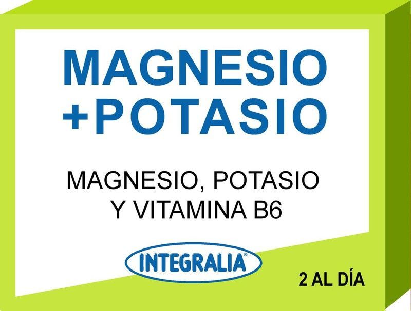 Magnesio + Potasio + Vitamina  B6 60 Caps