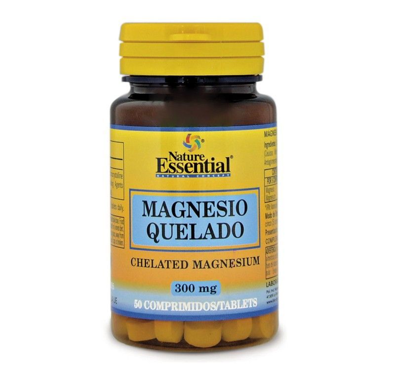 Magnesio Quelado 300 Mg  50 Comp