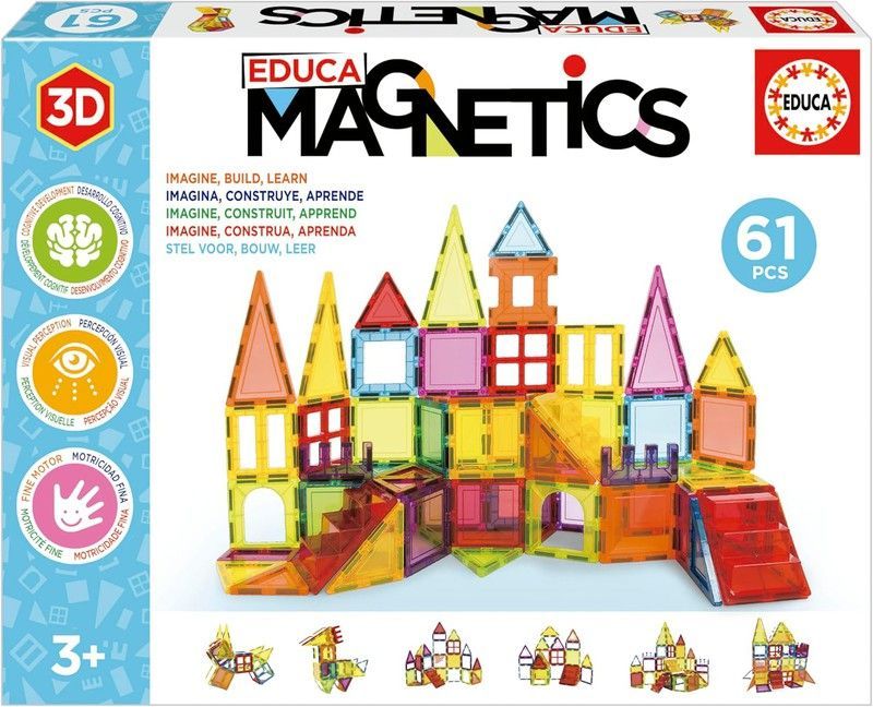 Magnetics 61 Piezas - Educa