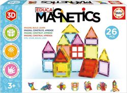Magnetics Juego de Construcción 3D 26 Piezas - Educa