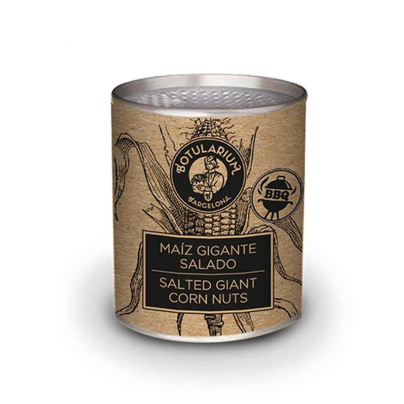 Maiz gigante salado BBQ Latitas Mini Bar 30 grs Botularium