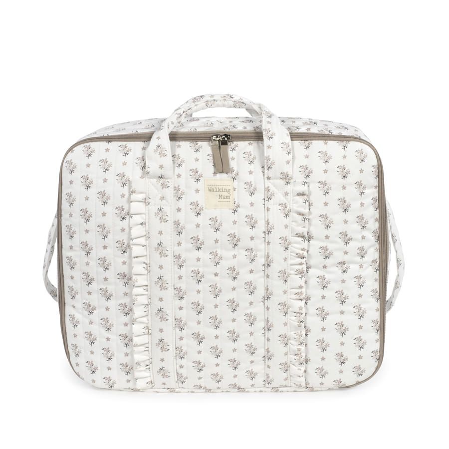 Maleta Botton Flores de Walking Mum