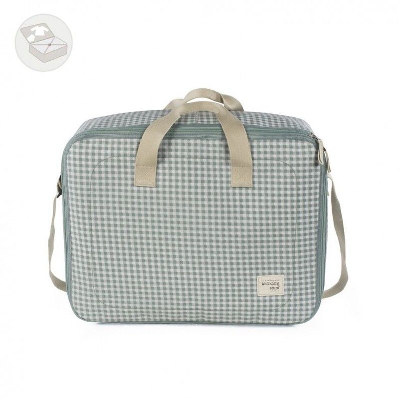 Maleta I ❤ Vichy Collection Verde Walking Mum