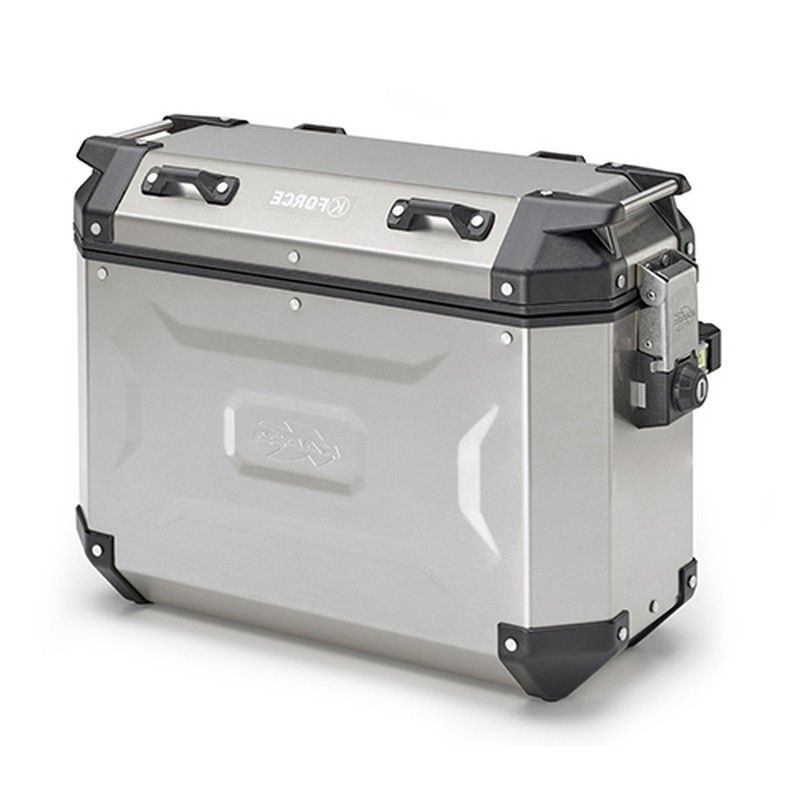 Maleta Lateral Kappa K-Force 37L Aluminio | Izquierda