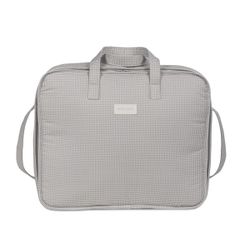 Maleta Pasito a Pasito Little Bloom Vichy Gris
