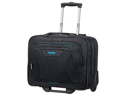 Maletin samsonite american tourister work para portatil de 15,6" con ruedas y compartimento para ropa color