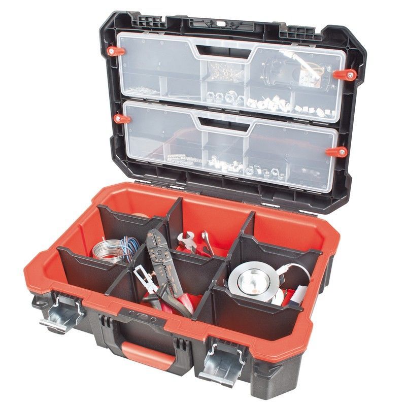 Maletín técnico RATIO Hardbox 6779 Resistente estructura de polipropileno y polietileno. Referencia 6779H