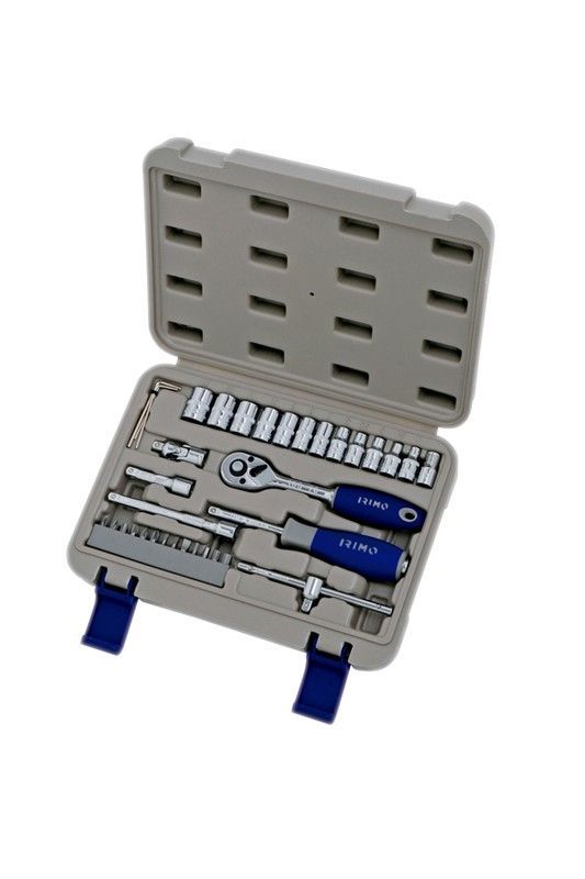 Maletin Vasos Y Puntas 35 Pz 1/4''