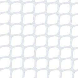 Malla Cuadrada 10x10 Blanca. 1x5 M