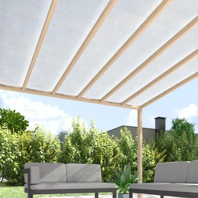 Malla de sombreo a medida 70% ocultación Blanco