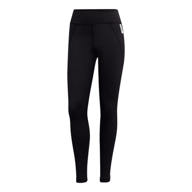 Malla larga brilliant basic negro mujer adidas