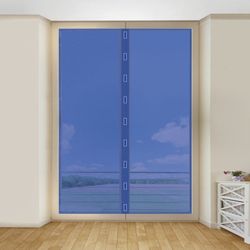 Malla mosquitera para puertas HABITEX. Mosquit.Velcro C/Imán.2X50Xh220.Habitex.