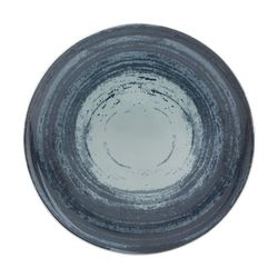 Mandarin llano redondo 28 cm gris