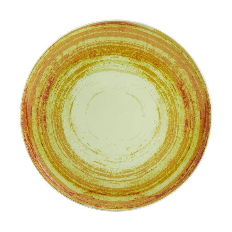 Mandarin llano redondo  28 cm verde