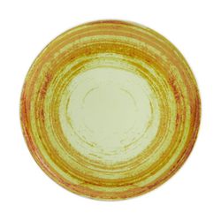 Mandarin llano redondo  28 cm verde