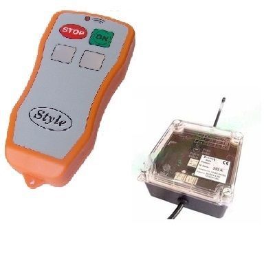 Mando  Plataforma  Elevadora Camión ,  2 Funciones  On Y Stop. ( Transmisor  Y  Receptor )Tension  De  Funcionamiento  12/24 Voltios.Plat MJMR002DH MAJ