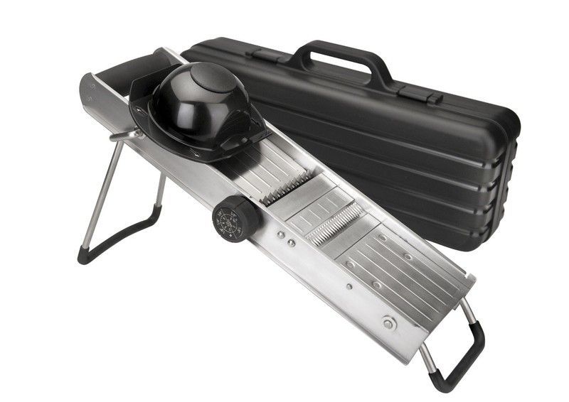 Mandolina Cocina Inox con Protector Revolver Lacor