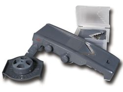 Mandolina Gris Corte Forma V con 5 Cuchillas Lacor