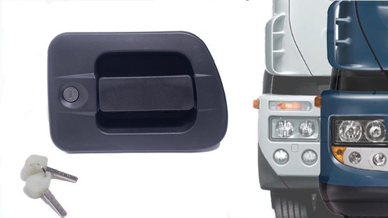 Maneta puerta cabina derecha (lado acompañante) con llave Iveco Eurocargo, Stralis