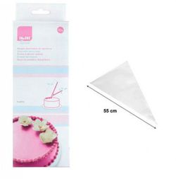 Manga desechable 55cm 10 unidades