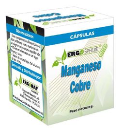Manganeso +  Cobre 50 Caps