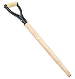 Mango adaptable con anilla metálica para palas - 700 x 37 mm