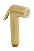 MANGO DUCHA INODORO CORTO ORO CEPILLADO