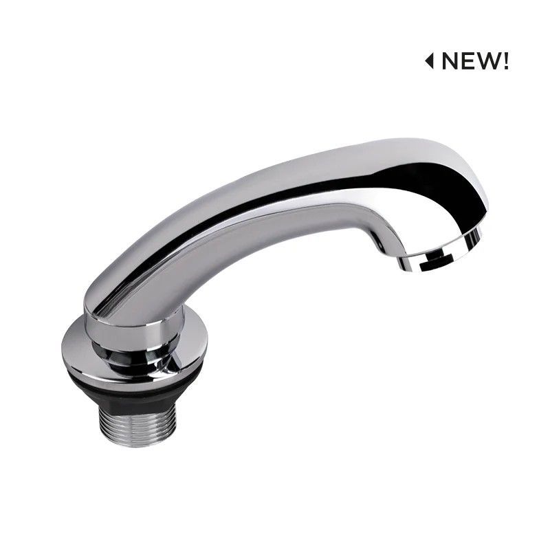 Mango para peluquería rosca h15/100 acabado cromado