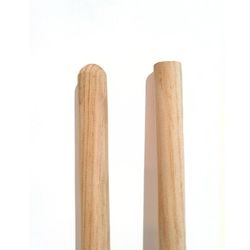 Mangos de madera de 120 cm sin rosca