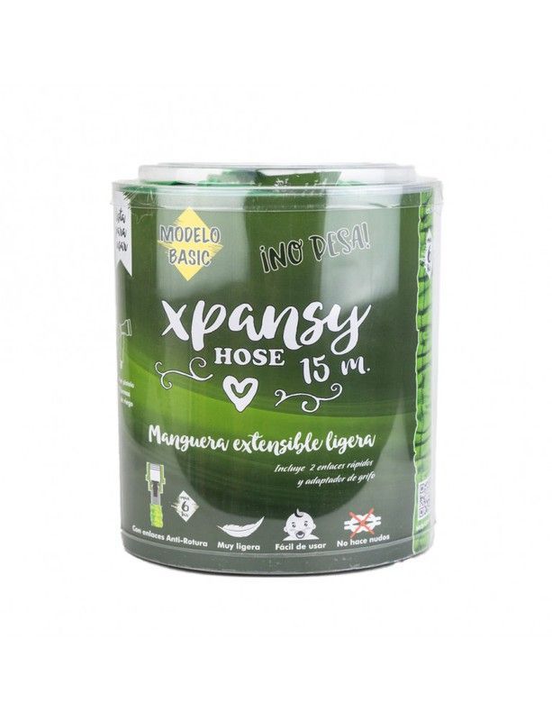 Manguera Extensible Ligera 15m Con Accesorios