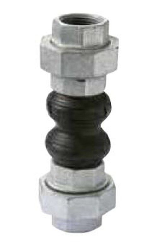 Manguito antivibratorio doble onda tipo unión DN32 - 1 1/4"