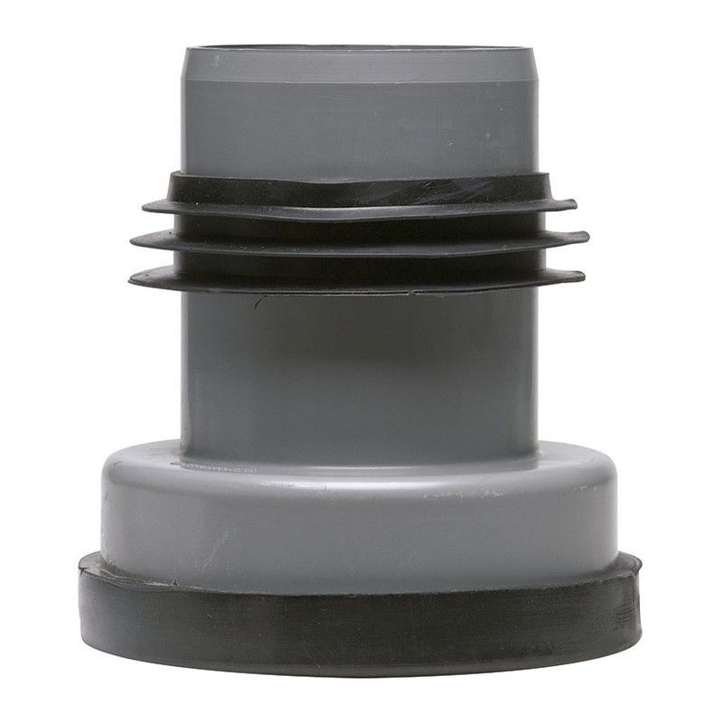 Manguito conexión WC CREARPLAST. Manguito Wc Concentrico Junta D.90