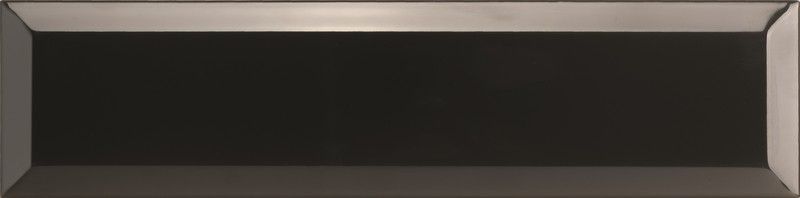 Manhattan negro bisel brillo 7,5x30