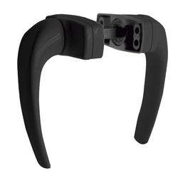 Manilla carpinterÇğa aluminio MICEL 6802. Juego Manilla 6802 Aluminio Negro