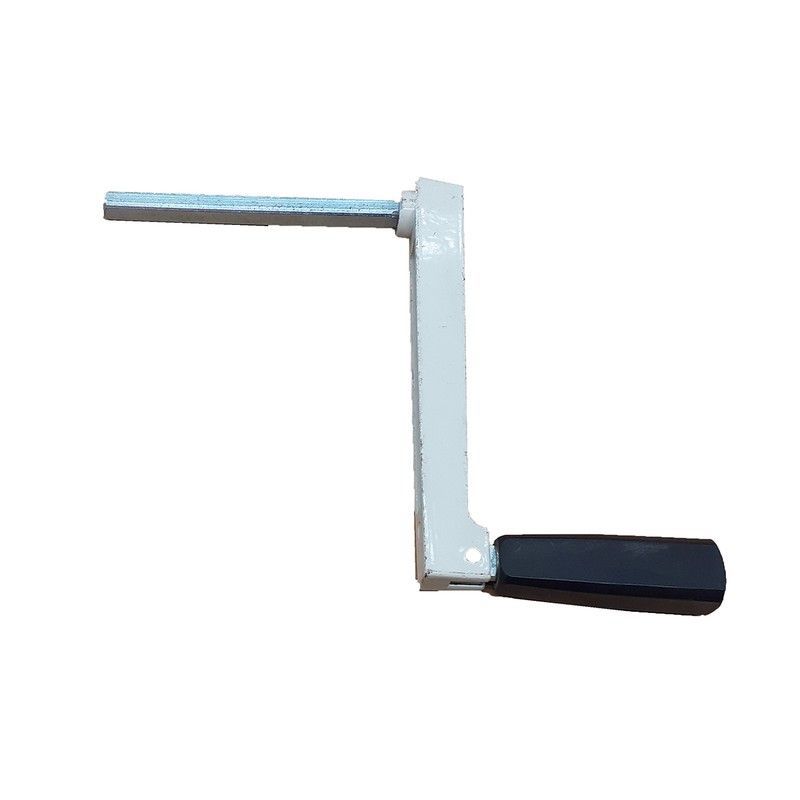 Manivela torno BGM 120 mm / perno cuadrado 8 mm x 100 mm