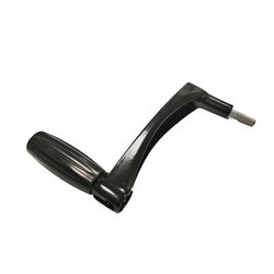 Manivela torno INTEGRAL 123 mm. perno Hexag: 6 mm. Elevado