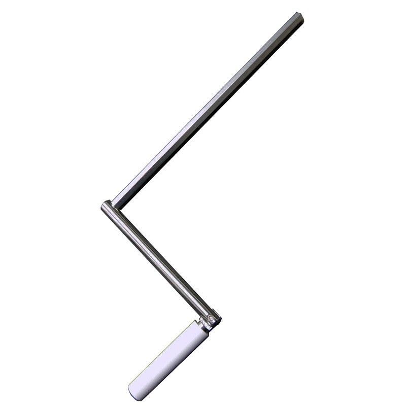 Manivela Torno "K" 135 mm / Perno Hexag: 9 x 250 mm