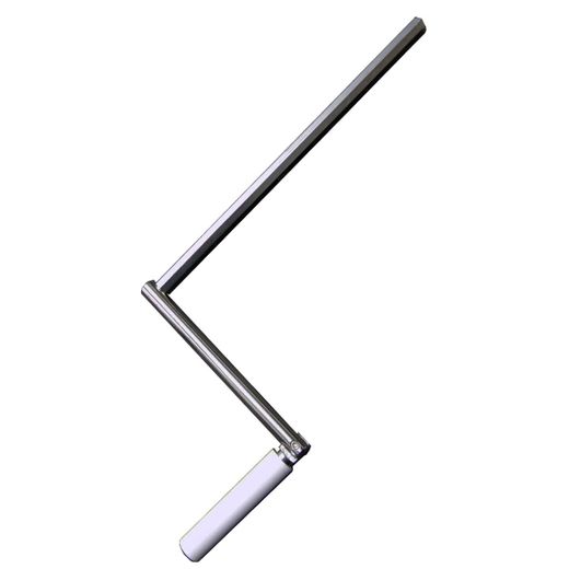 Manivela Torno "K"  75 mm / Perno Hexag: 9 x  100 mm