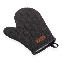 Manopla de cocina azul